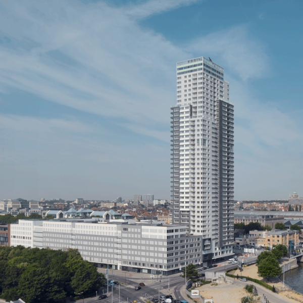Syndicus Syncura beheert mede eigendom Up Site Tower Brussel